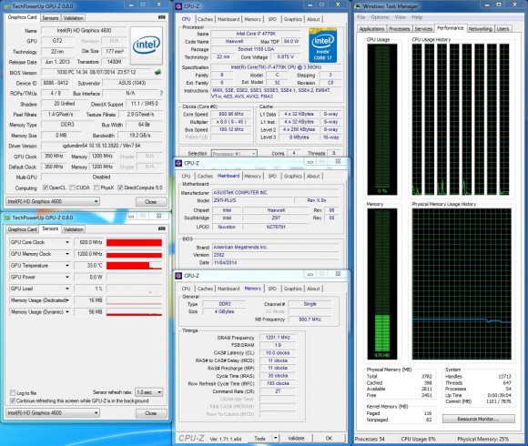 ASUS Z97I-PLUS - OC Idle