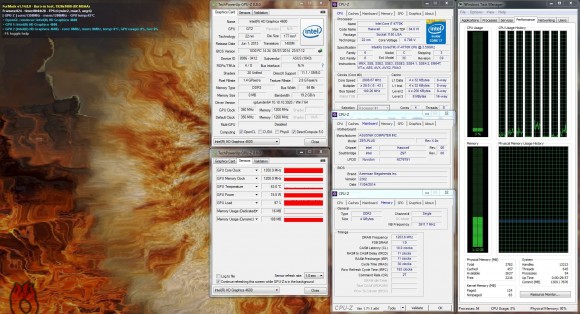 ASUS Z97I-PLUS - OC Tuner Ratio Tuning FurMark