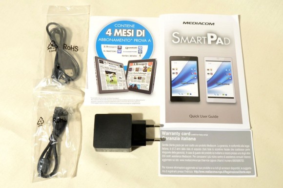 Mediacom M-IPRO810W - accesorii