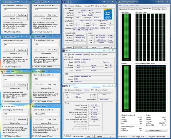 ASUS H97-PRO GAMER - OC MemTest
