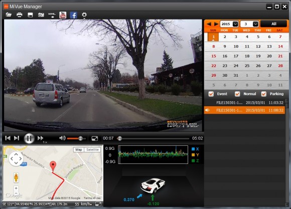 Mio MiVue 568 Touch - MiVue Manager