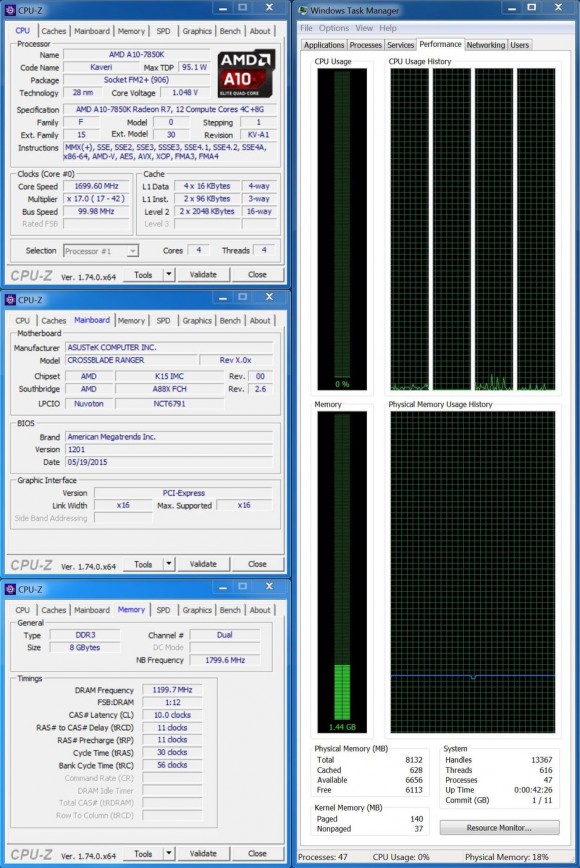 ASUS CROSSBLADE RANGER - EZ Tuning Wizard Idle
