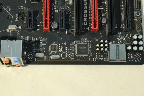 ASUS CROSSBLADE RANGER - interfata audio